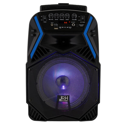Boxa portabila tip troler JRH A81, 1800 mAh, USB, microfon wireless.