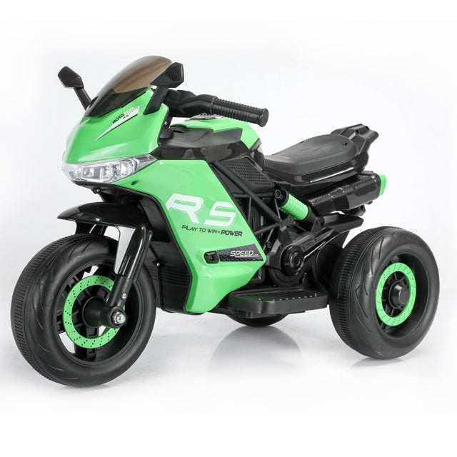MOTOCICLETA VERDE