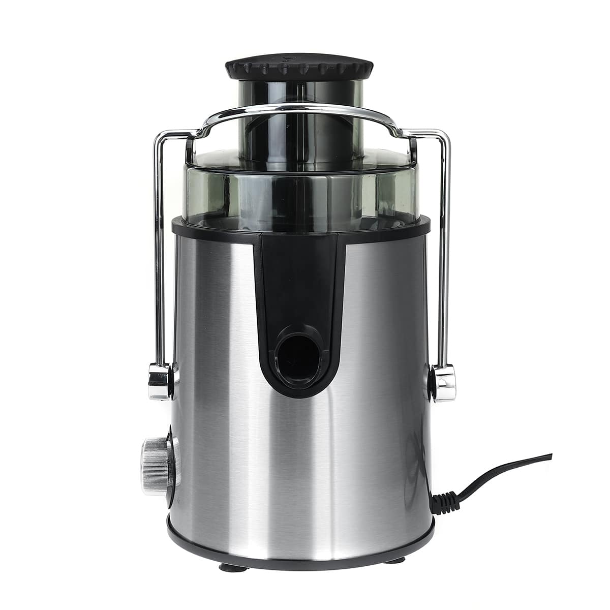 Storcător Electric Fructe și Legume JRH, 800W, Recipient 500ml, Negru-Gri.