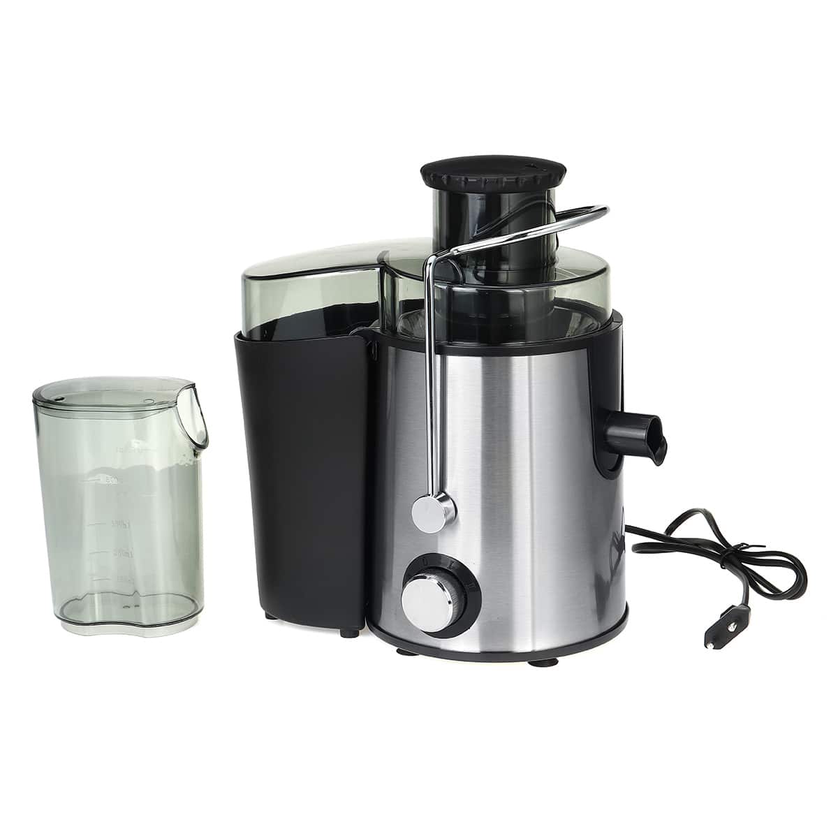 Storcător Electric Fructe și Legume JRH, 800W, Recipient 500ml, Negru-Gri.
