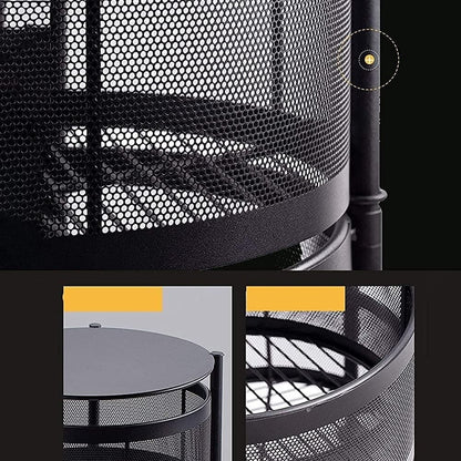 Raft bucatarie mobil cu 4 sertare rotative, organizator legume, organizator bucatarie