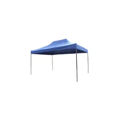 Cort Pavilion 3x4m Albastru Pliabil Cadru Metal pentru Curte, Gradina, Evenimente