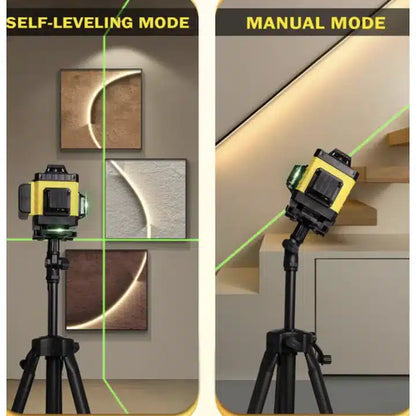 Nivela Laser 3D JRH 16 Linii Verzi Ultra-Precise pentru Profesioniști