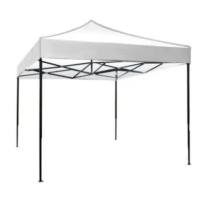 Cort Pavilion 3x4m alb Pliabil Cadru Metal pentru Curte, Gradina, Evenimente