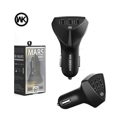 Incarcator auto 5v 4.2 A, 3 mufe USB