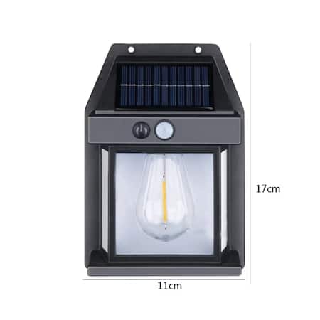 Lampa Led CB 888, JRH cu senzor de lumina pentru perete putere 3W Negru
