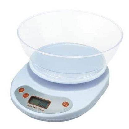 Cantar electronic de bucatarie cu bol de plastic sonashi 5kg