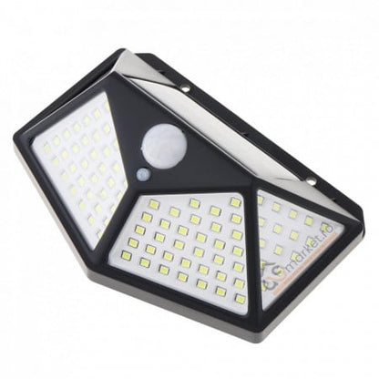 Oferta Set 4 Lampi solare 100LED, senzor de miscare