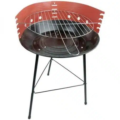 Gratar 36cm + pachet 10 lampi solare pentru gradina + hamac