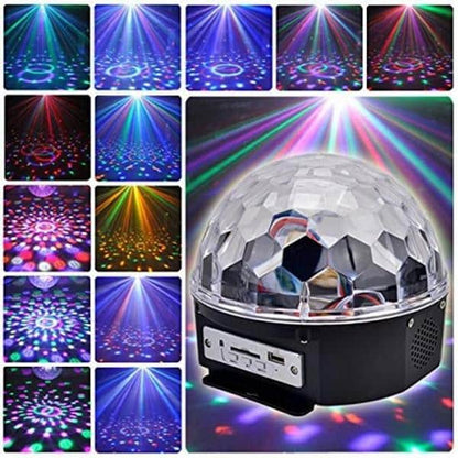 Glob Disco Led Bluetooth cu telecomanda si Redare Audio MP3