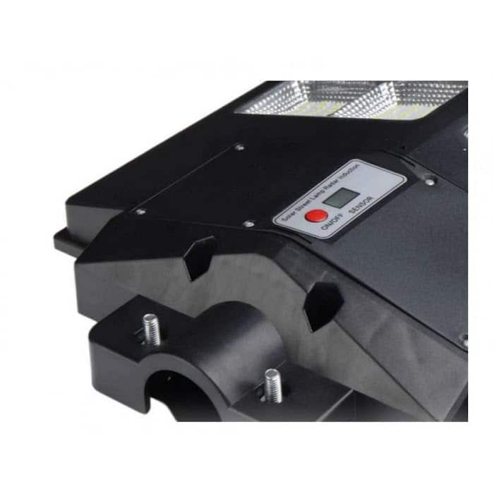 Lampa Solară Dublă 1000W cu LED-uri Generație Nouă, IP67, Telecomandă, Autonomie 14h